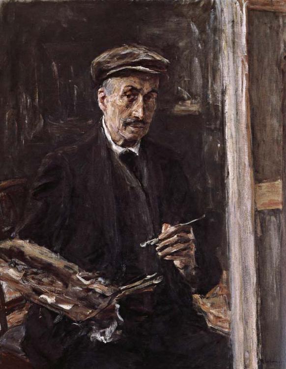 Max Liebermann Self-Portrait with Cap